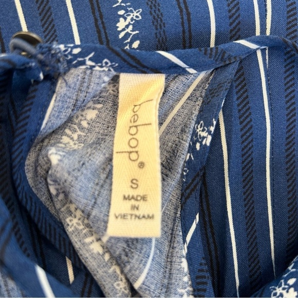 Navy Striped Jumpsuit Small - Picture 11 of 11